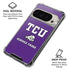 Texas Christian University Mascot Pixel 9/9 Pro Clear Case